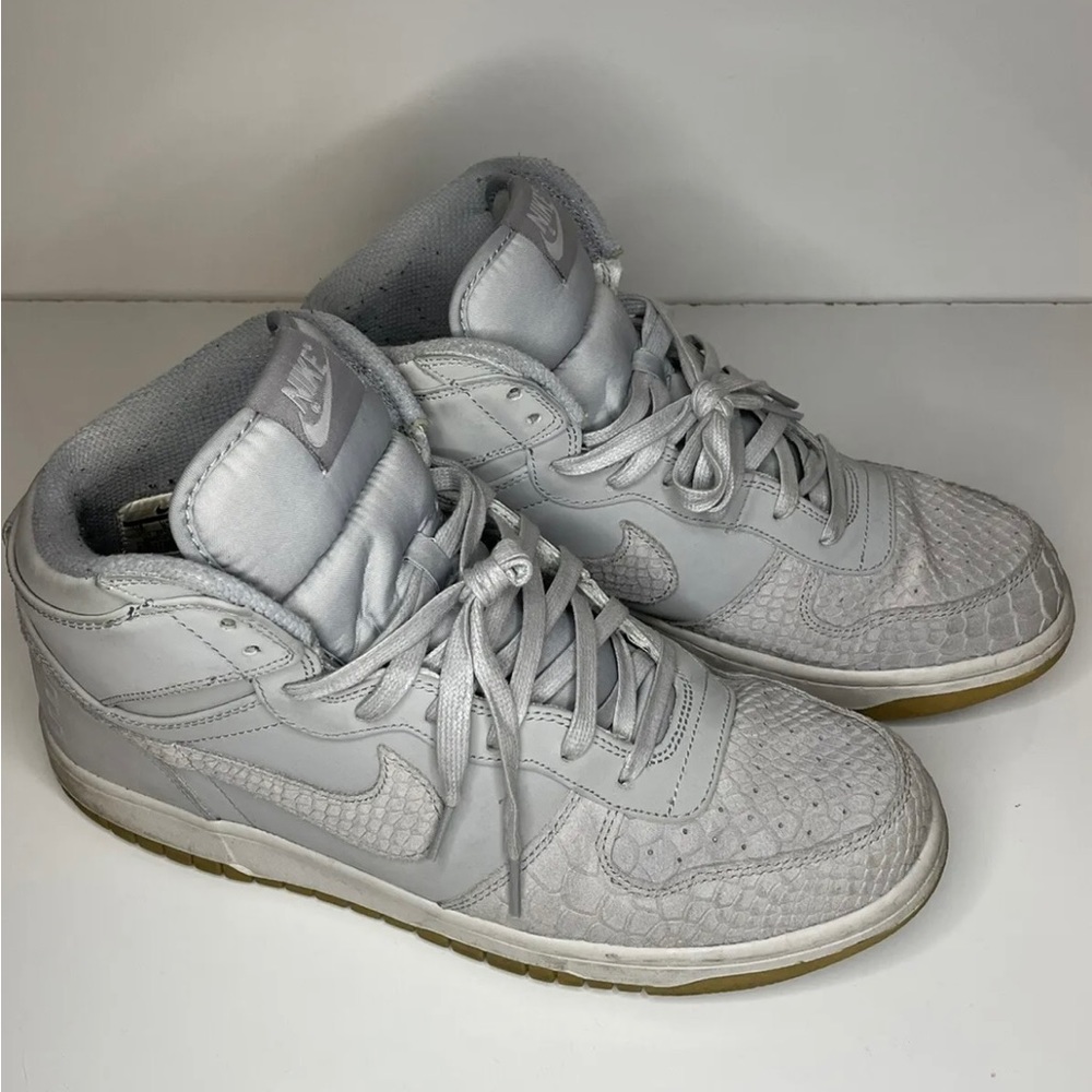 Nike Men's BIG NIKE HIGH LUX Basketball Shoes Wolf Grey 854165-002 size 10